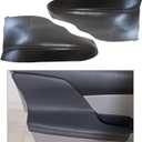 FZJDSD 2pcs Dark Gray Auto Door Panel Armrest Cover Replacement Compatible with Honda Odyssey 2011 2012 2013 2014 2015 2016 2017 Microfiber Leather Car Door Armrest Replacement Anti-Scratch