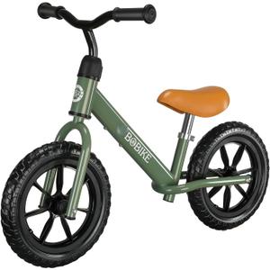 Bobike Toddler Balance Bike Toys for 2 to 5 Year Old Girls Boys Adjustable Seat and Handlebar No-Pedal Training Bike Best Gifts for Kids | Toys, Adjustable Seat, Adjustable Handlebar, Best Gifts for Kids (Green)