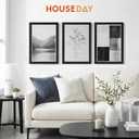 HOUSE DAY 1 Pack 12x18 Poster Frame, 12x18 Frame Black Picture Frames