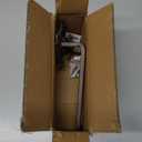 Comfy Hour 9" Cast Iron Anchor Toilet Paper Holder, Decorative Nautical Bathroom Decor, Vintage Coastal Wall Mount Paper Roll Hanger, Heavy Duty Maritime Decor for Beach House, Brown, 1 Pack