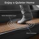 15 Pack Stair Treads for Wooden Steps Carpet Mat Runner Rug Non Slip for Outdoor Indoor Dog(30inX8in) (Brown)