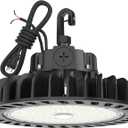 HYPERLITE UFO Led High Bay Light 150W 21,750lm 5000K 1-10V Dimmable High Bay Led Lights UL Listed US Hook 5' Cable Led High Bay Lights Alternative to 650W MH/HPS for Gym Factory Warehouse