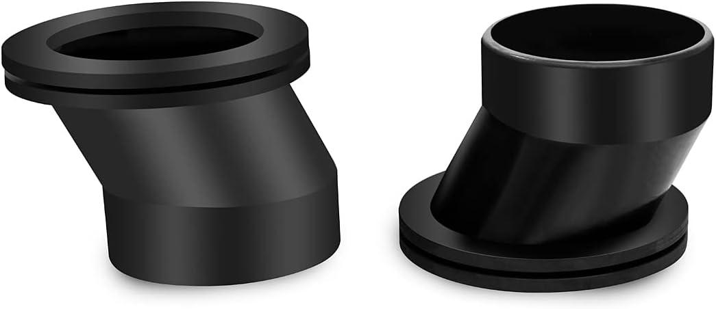 XTPTFABS 2PCS Carburetor Carb Air Silencer Boot Joint Compatible with Arctic Cat ZR440 1993-1994, Cougar 1993-1998, Cougar Mountain Cat 1993-1998, Prowler 1991-1995