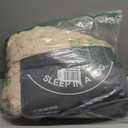 Weighted Blanket Queen Size 15lbs, Classy Soft Jacquard Sherpa Weighted Blankets for Sleep Natural and Calming, Fluffy Cozy Sofa Bed Blanket for Winter, Beige, 60 x 80 inches