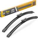 Raidbee 22"+20" Windshield Wiper Blades Replacement For Ford Mustang 2021 2020 2019 2018 2017 2016 2015 2014 2013 2012 2011-2007 Lincoln MKZ 2020-2013 Windshield Wiper Blades For My Car Set of 2