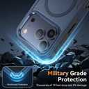 for iPhone 17 Pro Case, Heavy Duty Protection, 2-Layer Military Grade Drop Protection, Compatible with MagSafe Shockproof Cover Rugged Durable Phone Case for iPhone 17 Pro (6.3) Blue