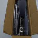 Drum Lampshades Set of 2, 11.6" Top x 12.6" Bottom x 9.8" High Lamp Shades for Table Lamps, Bedside Lamps, Floor Lamps, Gray Fabric Lampshade, Easy Assembly Lamp shade Replacement, Spider Fitter