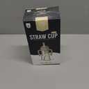 GROSMIMI Spill Proof no Spill Magic Sippy Cup with Straw with Handle for Baby and Toddlers, Customizable, PPSU, BPA Free 10 oz (Butter)