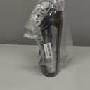 Glass Shaker Bottle 34oz/1L Black Glass Protein Shaker Bottle With Shaker Ball Large Shaker Bottles for Protein Mixes Portable Powder Mixer Blender Water Bottle for Gym Workout Sports