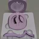 JIMIRE Magnetic Eyelashes Natural Look Wispy Magentic Lashes Reusable Magnetic Eyelashes with Applicator No Glue Needed Press on Magnetic Lashes Quick to Wear