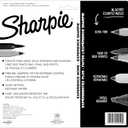 Sharpie Brush Twin Permanent Markers Brush Tip Marker and Ultra Fine Tip Marker Assorted 12 Count
