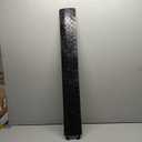 Small 1 Piece - Floor Cord Cover Cord Protector Drop Over Drop Trak Cable Ramp for Office Warehouse - Black