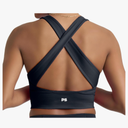 POPSUGAR Long Line Sports Bra Women, Workout Crop Tops for Women Longline Criss Cross Gym Yoga Tops with Built in Bra
XS
