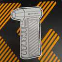 K&F Concept 2in1 Magnetic Compressed Air Duster, Electric Air Duster|300000RPM Vacuum Cleaner|3 Gear|Super Wind Power|Rechargeable Brushless Motor|for Computer, Keyboard, Car, Home,Outdoor Cleaning