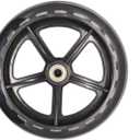 knee walker scooter replacement wheels,7.5 Inch Wheel with Non Marking Polyurethane,Front or Rear Wheel Assembly, Universal Parts.,fits 796,KneeRover most models and other brands knee walker(1Ea,)