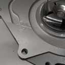 AUQDD AW6142 Water Pump Kit With Gasket Fit For (For V6 2.5L/3.0L/3.5L,From 04/2005) Merc-edes-Benz 07-06 C230 C280,12-08 C300 GLK350,11-06 C350 E350 ML350 R350,09-06 CLK350 SLK280,11-09 SLK300