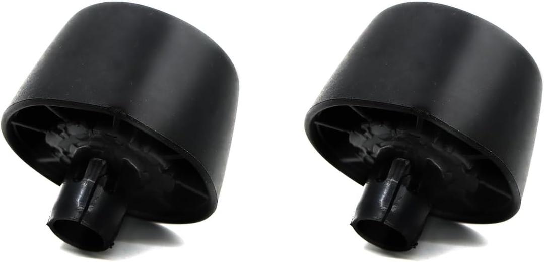 2PCS Jeep Hood Bumper Stops Rubber Bonnet Bumper Cushion for Jeep Wrangler JK 2007-2017