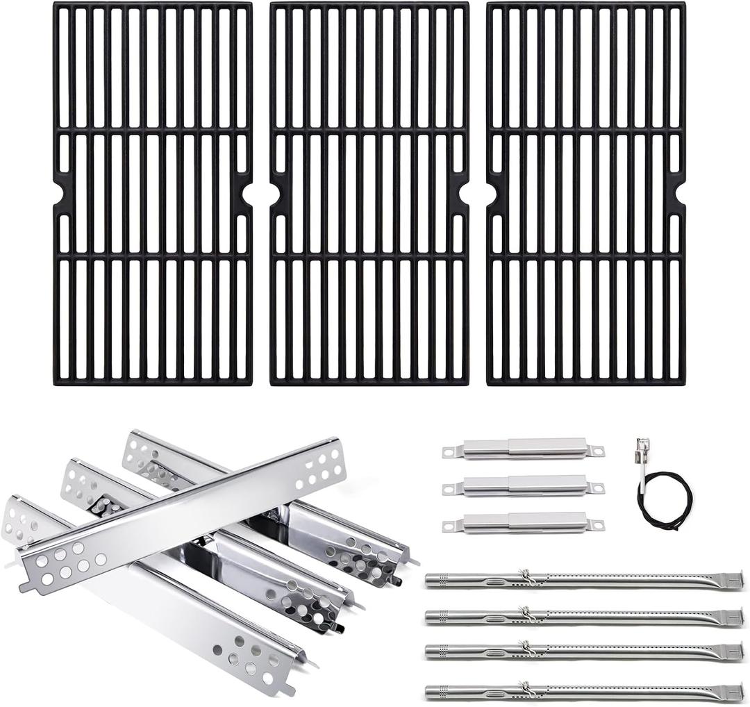 Grill Replacement Parts for Charbroil 463344015 Advantage 4 Burner Grill, Grill Grates & Burner & Igniter & Heat Shield & Carryover Tubes for Char-Broil Advantage 463344015 Item #606686 Lowe's