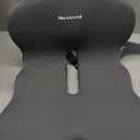 Memory Foam Seat Cushion for Sciatica & Back Pain Relief - Ergonomic Chair Pad with Adjustable Strap & Supportive Comfort Cover, Non-Slip for Car, Truck, Office Chair - Dark Gray