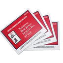 MJPHXMY 2026 Mahjong Cards, 4-Pack Large Print Mah Jong Cards Easy to Read,Tear-Resistant Quick Guide Cards for Game Night, Club Play, Travel and Seniors