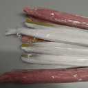SeptCat 9 Pcs 45" Pampas Grass Tall Pink White Decor Faux Dried Fluffy Fake Long Light Pink Pompas Artificial Pompous Stems Bouquet Flower Vase Filler Home Wedding Room Wall Decoration