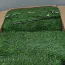 Artificial Grass Turf Indoor Outdoor, 5ft x 8ft Realistic Synthetic Fake Grass Turf Rug for Patio Balcony Lawn Landscape Decoration, Replacement Artificial Dog Grass Mat with Drainage Holes