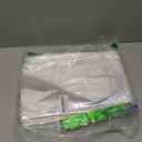 Volokitx 7-Pack 40x50 Inch Clear Cellophane Bags with 8 Colorful Pull Bows,Extra Large Cellophane Wrap for Gift Baskets, Baby Showers, Raffles, and Charity Auctions