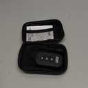 Clip-On Light for Clothes with Portable Case  Book Light, USB Rechargeable LED Lamp for Reading in Bed, Eye-Friendly 3 Color Modes, 3-Level Dimming (Black)