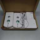 2 Way Intercom for Home Upgraded, Portable Wireless Intercom System for House with 5 Level Volume and Ringtones Adjustment Rechargeable for Hospital Hotel Office Business 2 Pack(White)