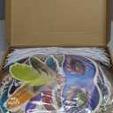16PCS Mardi Gras Masks Bulk Set: Party Decorations Carnival Favors(Felt)