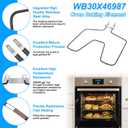 UPGRADED WB30X46987 Oven Heating Element Compatible with GE Hotpoint Kenmore Electric Range Stove Ovens Parts,WB44k10005 WB30X46987 GE Bake Element WB44K10001 AH249238 824269 Coil Convection Element