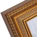 16x20 Antique Gold Custom Poster Frame with Economy Acrylic & Backing