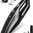 Handheld Vacuum Cordless Car Vacuum Cleaner Portable Rechargeable and Mini with Powerful Suction Includes Washable HEPA Filter and Lightweight for Car Home Office and Pet Hair