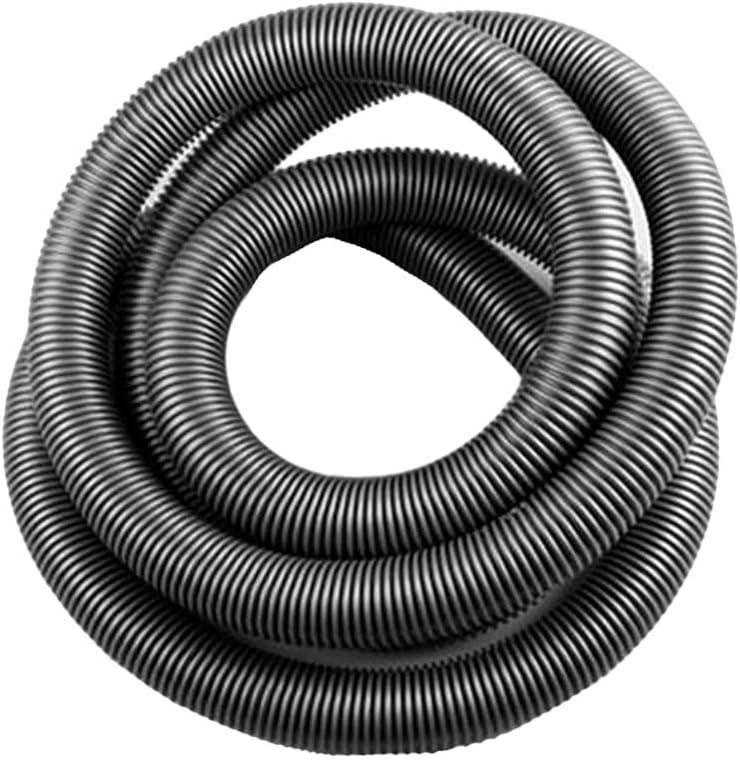 1.5"  Universal Grey Plastic Vacuum Hose Spiral Corrugated  Inner Dia