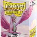 Dragon Shield | Standard Size Matte Card Sleeves | 100 CT - Smooth & Tough TCG Sleeves - Compatible with Pokemon, Flesh & Blood, One Piece & Magic The Gathering | Pink