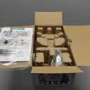 Chefhandy Baby Food Maker, 5-in-1 Baby Food Steamer & Blender with Auto and Manual Blending, Puree Maker, Bottle Warmer & Sterili-zer, BPA-Free, with 6 Food Pouches (White Blue)