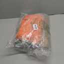 Mepase Halloween Couple Costume Orange Jumpsuit Costume Inmate Outfit Police Accessories Jail Criminal Uniform Adult (Small)