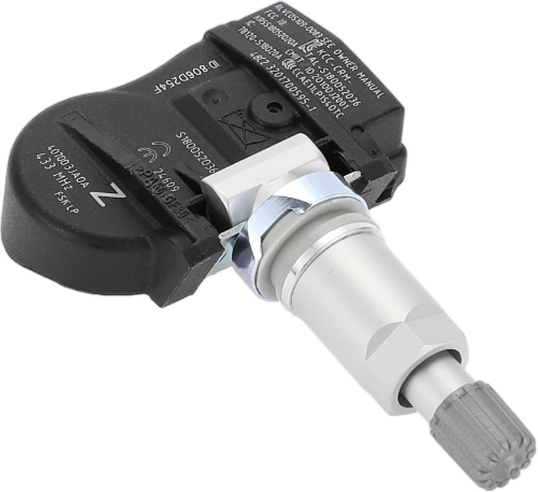 1 Pc Tire Pressure Sensor for Nissan Altima 2013-2018 Durable Metal Black Inner TPMS Sensor