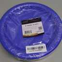 Paper Dinner Plates Royal Blue, 8 1/2 Inches Paper Plates Disposable, Strong and Sturdy Disposable Plates for Party, Dinner, Holiday Party Plates, Pack of 50 - By Enday