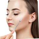 PartyKindom Stainless Steel Blackhead Extractor Tool: Pore Scraper with Bubble-Proof Design for Sensitive Skin - Professional Facial Care for Men Women