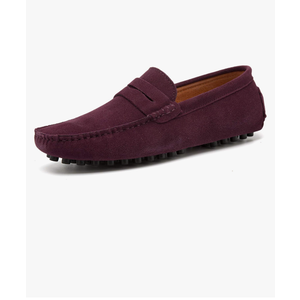 Go Tour Men's Penny Loafers Moccasin Driving Shoes Slip On Flats Boat Shoes Size 10