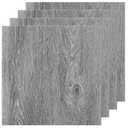 AKOLAFE 40 Sheet Vinyl Flooring 12 x 12 Peel and Stick Floor Tile Waterproof Clearance Vinyl Floor Tiles Grey Wood Self Adhesive Floor Tiles Sticky Laminate Flooring for Bathroom Kitchen Basement RV