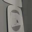 Duravit DuraStyle Elongated Toilet seat White High Gloss, Slow Closing, Stainless Steel Hinges