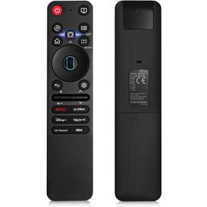 Replacement for lG MR25GA Magic Remote Fit for 2025 LG Smart TVs OLED G5, C5, B5, QNED 92A, 85A, 80A, UA77 Series Includes AI, Pointer and Alexa Voice 5-Year Free Replacement (Battery Not Included)