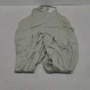 Ekouaer Womens Sleeveless Jumpsuit Loose Spaghetti Strap Baggy Overalls Jumpers Casual Long Pants Rompers with Pockets 2025 (S, Sage)