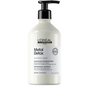 L'Oréal Professionnel Paris Metal Detox Shampoo - Sulfate-Free Anti-Breakage Shampoo For Damaged or Color-Treated Hair, Detoxifies, Prevents Damage & Prolongs Hair Color