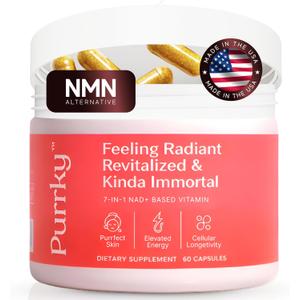 NAD+ Supplement for Women  Premium 7-in-1 Formula with 500mg Nicotinamide Riboside, 200mg Resveratrol, 150mg CoQ10, and More  NMN Alternative  30 Day Supply