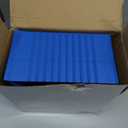 4Pack Wheel Chocks for RV Trailer Non Slip Heavy Duty Blue Camper Wheel Chocks with Handle for Easy Removal Polypropylene Wheel Stoppers for Cars Campers Trucks Rvs