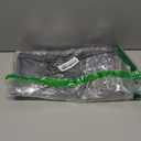 BAGAIL Clear Bags 12x6x12 Stadium Approved Clear Tote Bag with Zipper Closure Crossbody Shoulder Bag with Adjustable Strap (Grey)