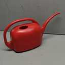Indoor Watering Can, Red Plastic, 1-Gallon